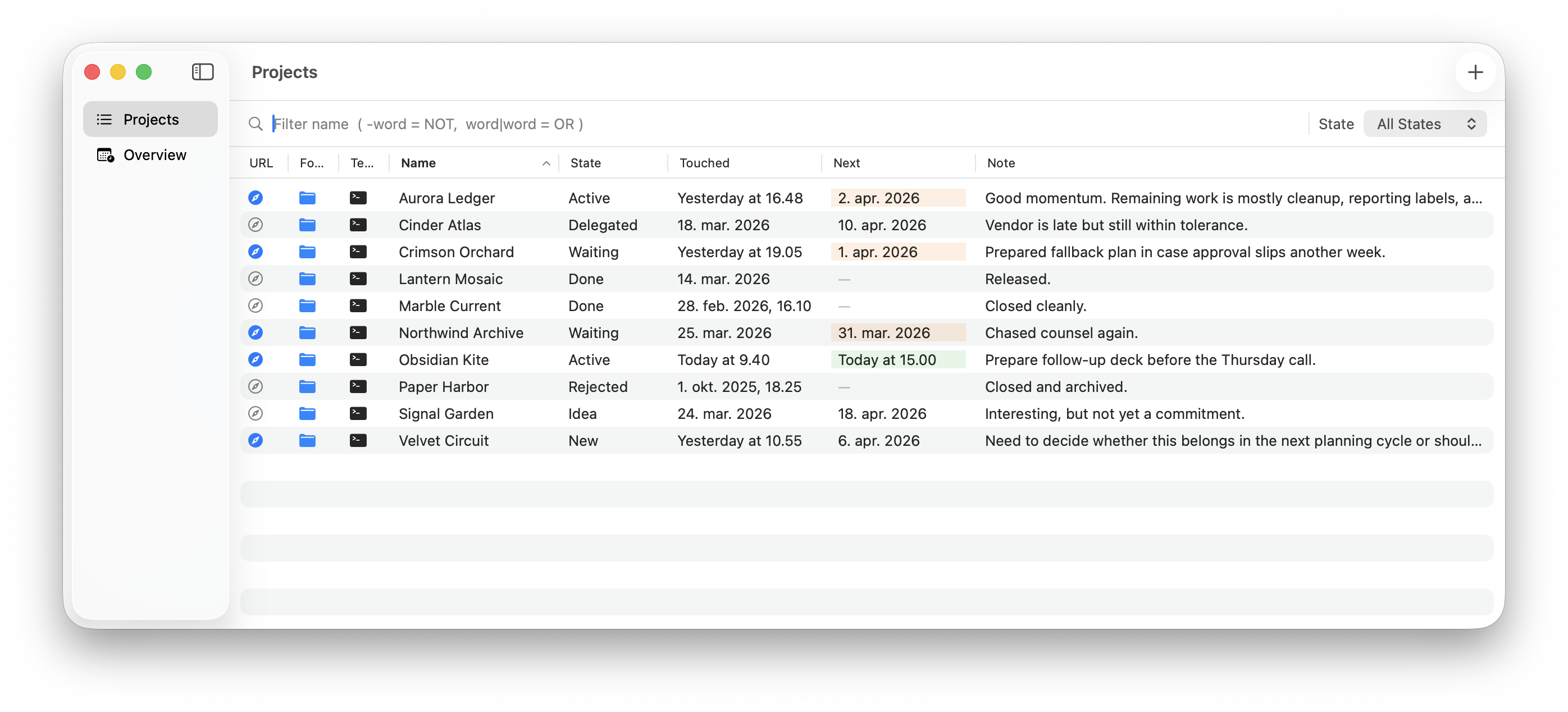 project-list-view